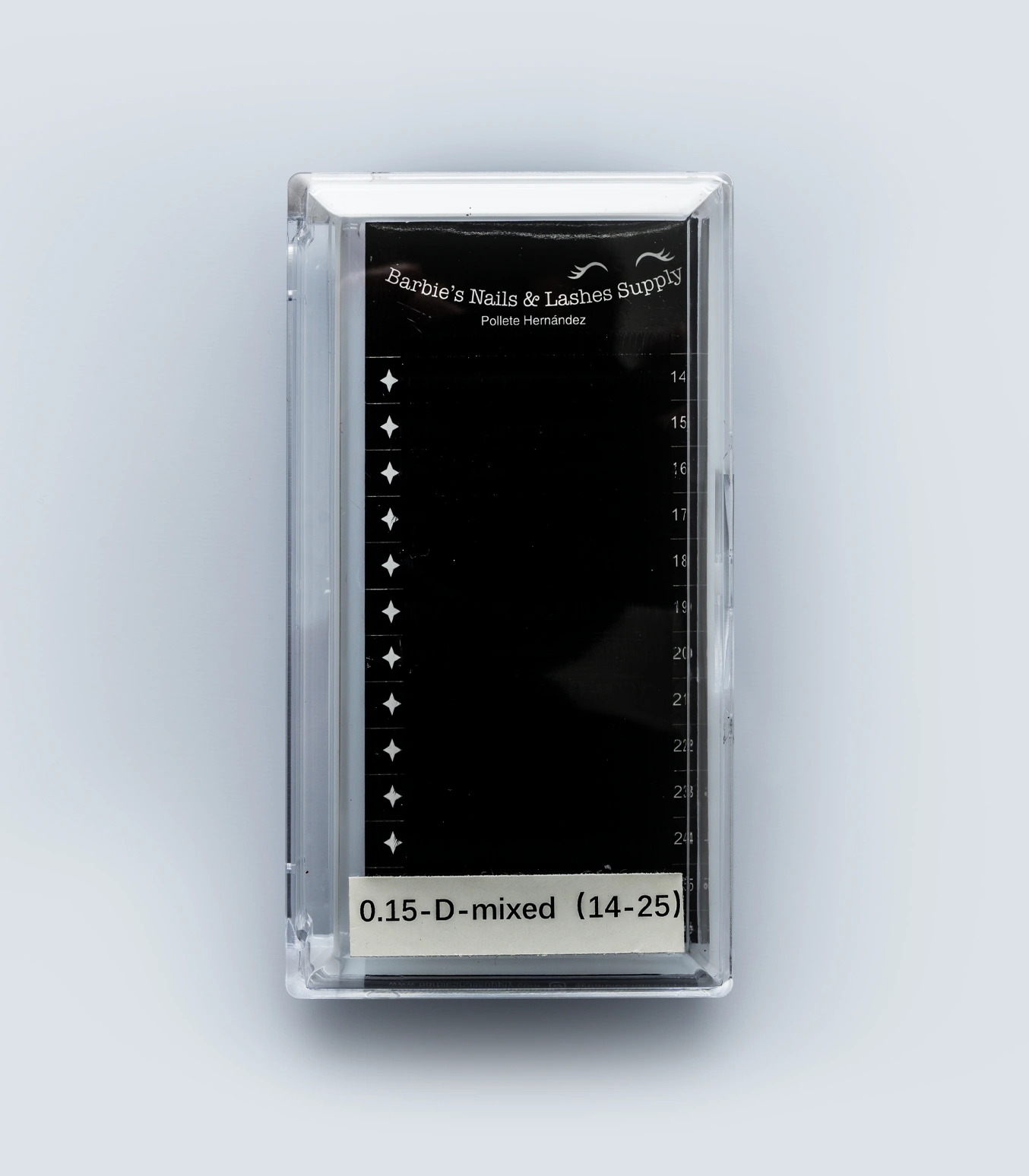 Eyelash - 0.15D-Mixed - ( 14-25 )-1