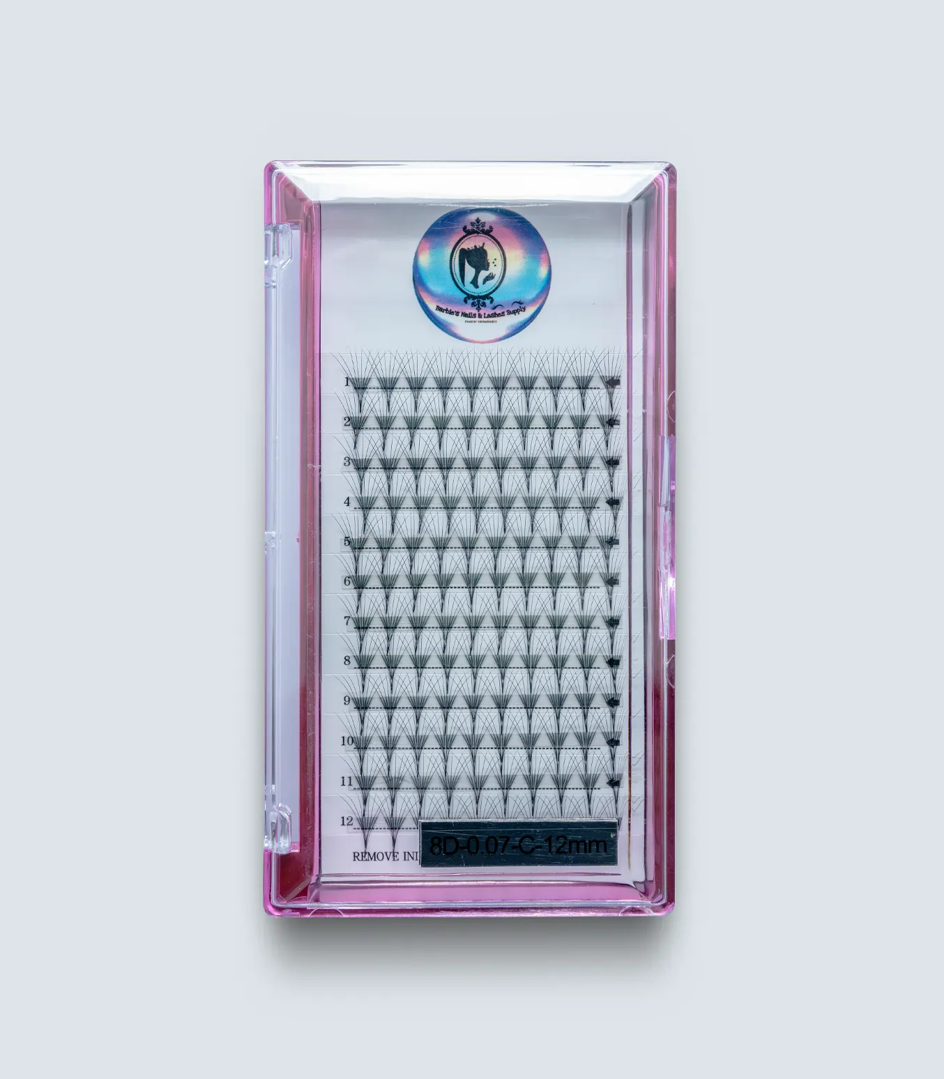 Eyelash - 8D-0.07-C-12mm - 1
